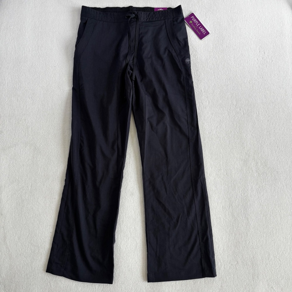 NWT Healing Hands Purple Label Taylor Scrub Pants Womens Medium Pewter Gray 9095